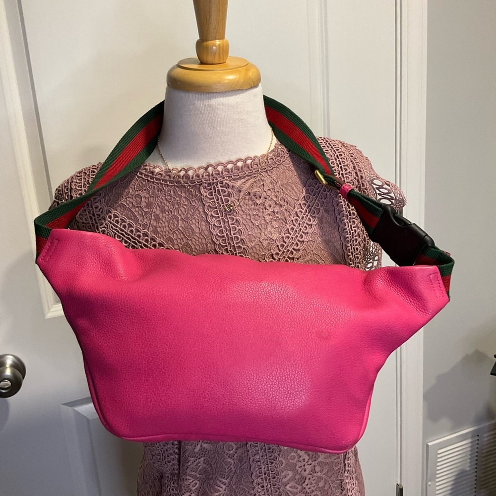 Gucci Sherry Line Pink Bumbag or Waistbag - Picture 5 of 12
